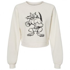 Women's Raglan Pullover Fleece