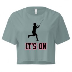 Ladies Festival Cali Crop Top Tee