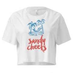 Ladies Festival Cali Crop Top Tee