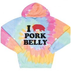 Unisex Tie-Dye Fleece Hoodie