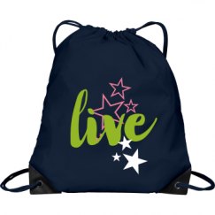 Port & Company Drawstring Cinch Bag