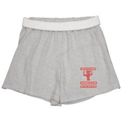 Slim Fit Cheer Shorts
