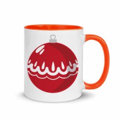 11oz Ceramic Mug with Color Inside