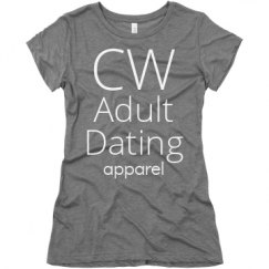 Ladies Slim Fit Super Soft Triblend Tee