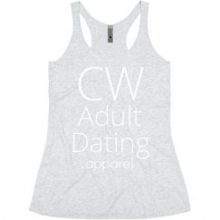 Ladies Slim Fit Super Soft Racerback Triblend Tank