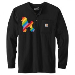 Unisex Carhartt Long Sleeve Henley Tee 