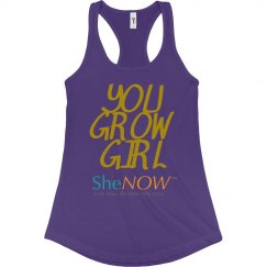 SheNOW YOU GROW GIRL Tank