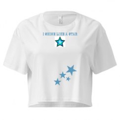 Ladies Festival Cali Crop Top Tee