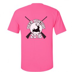 Unisex Ultra Cotton Safety Neon Crewneck Tee