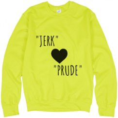 Unisex Neon Crewneck Sweatshirt