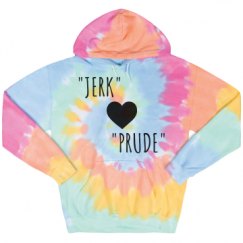 Unisex Tie-Dye Fleece Hoodie