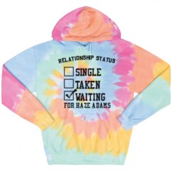 Unisex Tie-Dye Fleece Hoodie