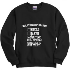 Unisex Film and Foil Crewneck Sweatshirt