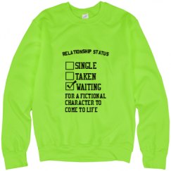 Unisex Neon Crewneck Sweatshirt