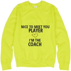 Unisex Neon Crewneck Sweatshirt