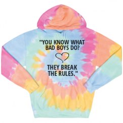Unisex Tie-Dye Fleece Hoodie