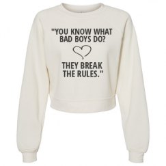 Women's Raglan Pullover Fleece