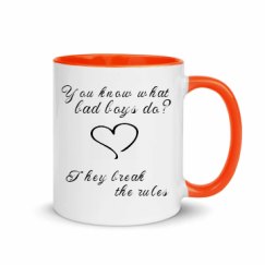 11oz Ceramic Mug with Color Inside