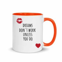 11oz Ceramic Mug with Color Inside