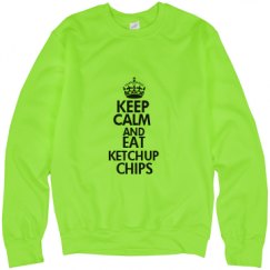 Unisex Neon Crewneck Sweatshirt
