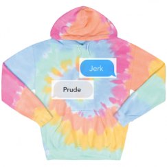 Unisex Tie-Dye Fleece Hoodie