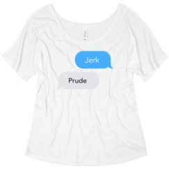 Ladies Flowy Slouchy Tee