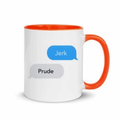 11oz Ceramic Mug with Color Inside