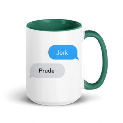 15oz Ceramic Mug with Color Inside