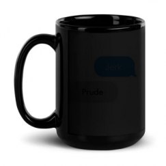 15oz Black Glossy Mug