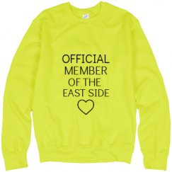 Unisex Neon Crewneck Sweatshirt