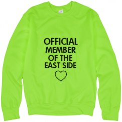 Unisex Neon Crewneck Sweatshirt
