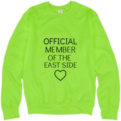 Unisex Neon Crewneck Sweatshirt