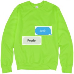 Unisex Neon Crewneck Sweatshirt