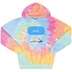 Unisex Tie-Dye Fleece Hoodie