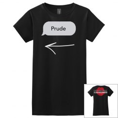 PRUDE matching black T-shirt