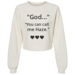 Women's Raglan Pullover Fleece