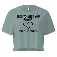 Ladies Festival Cali Crop Top Tee