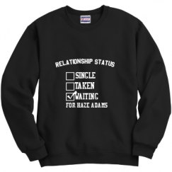 Unisex Film and Foil Crewneck Sweatshirt