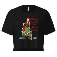 Ladies Festival Cali Crop Top Tee