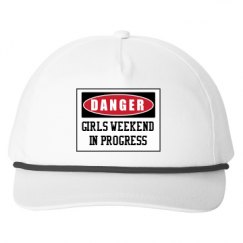 Snapback Five-Panel Rope Hat