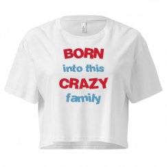 Ladies Festival Cali Crop Top Tee