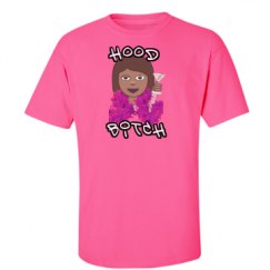 Unisex Ultra Cotton Safety Neon Crewneck Tee