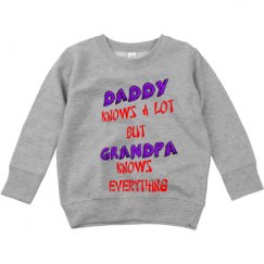 Toddler Crewneck Basic Promo Sweatshirt