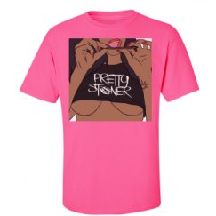 Unisex Ultra Cotton Safety Neon Crewneck Tee