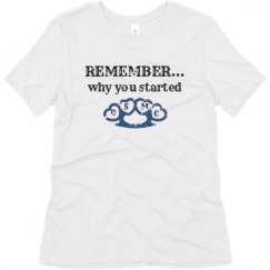 Ladies Relaxed Fit Super Soft Triblend Tee