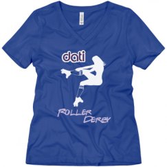Ladies Relaxed Fit V-Neck Tee