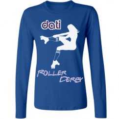 Ladies Relaxed Fit Basic Long Sleeve Tee