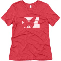 Ladies Relaxed Fit Super Soft Triblend Tee