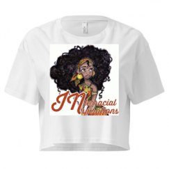 Ladies Festival Cali Crop Top Tee