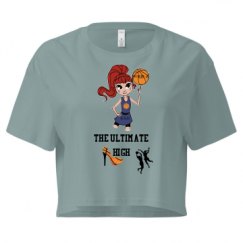 Ladies Festival Cali Crop Top Tee